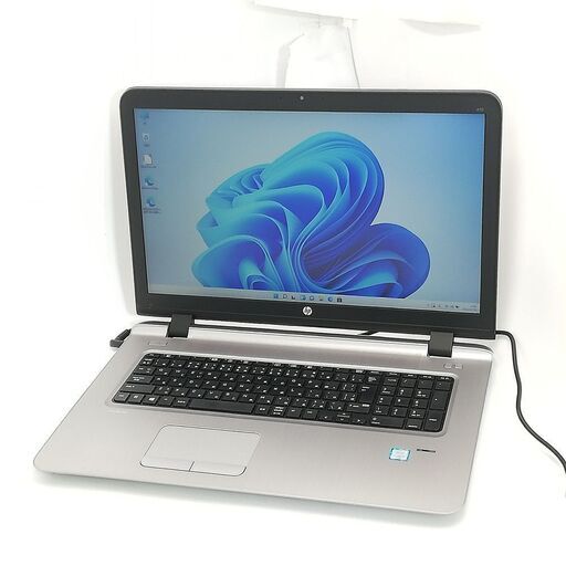 送料無料 高速SSD 17.3型 ノートパソコン HP 470 G3 中古良品 第6世代 Core i5 8GB DVDRW 無線 Bluetooth Webカメラ Windows11 Office