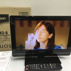 😸【美品】デジタルハイビジョン液晶テレビ 16型 「シャープ」管...
