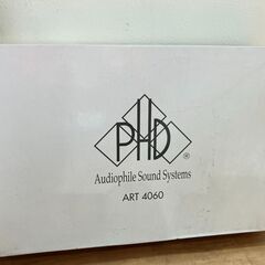 【ネット決済】【美品】PHD 4ch ART4060 アンプ イ...