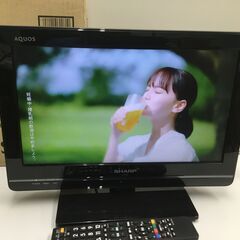 😸【美品】デジタルハイビジョン液晶テレビ 16型 「シャープ」管...