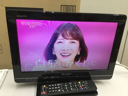 【美品】デジタルハイビジョン液晶テレビ 16型 「シャープ」管理No20(送料無料)