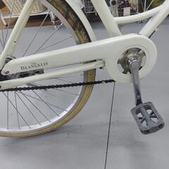 J038☆サビキズ使用感有り☆子供自転車☆DEANGELIS☆LEDオート☆24