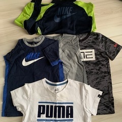 受け渡し決定　子供服　NIKE、PUMA Tシャツ、ジャージ上着...