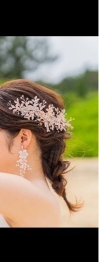 ヘッドドレス\u0026イヤリング2点セット