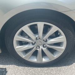 30系レクサスISの17インチ　アルミホイール