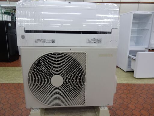 ID 321427　エアコン6.3K　東芝　１８～２０畳用　冷暖　単相200V　2021年製　RAS-H632DTBK(W)