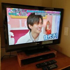 【最終値下げ】東芝 32インチTVとSONY 2番組同時録画ブル...