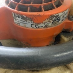 スチール　エンジンブロワー　BG85 中古品　実動　ジャンク スチール エンジンブロワー BG85 中古品 実動 ジャンク