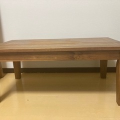 木製　ナチュラルテーブル