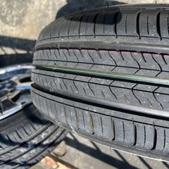 【取引中】タイヤほぼ新品 鍛造 深リム 7J 15インチ