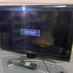 液晶テレビ　SHARP AQUOS LC-26E8