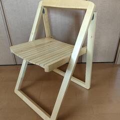 木製 折りたたみ椅子 チェア
