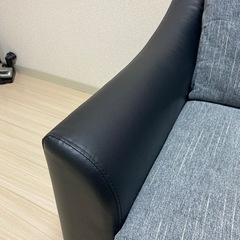 値下げしました）3人掛けソファ 禁煙、カバー付きにて一年使用