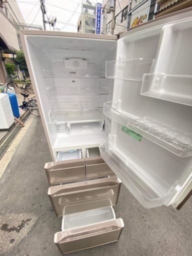 ガラストップ冷凍冷蔵庫✅安心保証付け㊗️設置込み配達可能