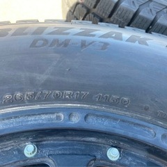 FJクルーザー プレイリストDM-V3 ホイール付き冬タイヤ
