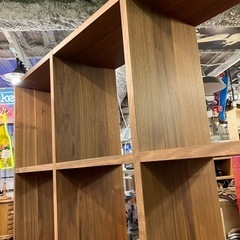 【売約済み】無印　無印良品　MUJI スタッキングシェルフ　スタッキングシェルフセット・５段×３列・ウォールナット材　ウォルナット　棚　シェルフ　ラック　3×5 