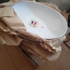 未使用品:ヤマザキ春のパン祭り　横長　深皿　1枚100円　２枚あります