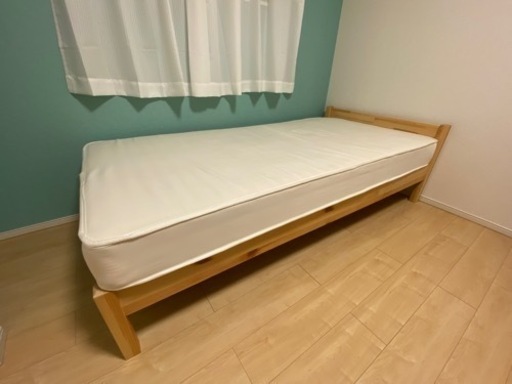 ５５％以上節約 ★無印良品 木製シングルベッド★ シングルベッド