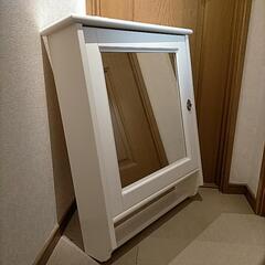 【IKEA】ミラー付き・収納家具（固定式）✳大阪市北区✳