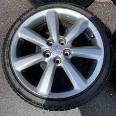 18クラウンアスリートホイール 4本 タイヤ付き