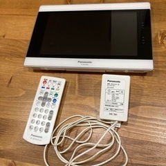 【購入者様決まりました】美品ポータブルテレビ　Panasonic 