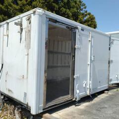 香取市】横スライド扉付き 保冷コンテナ (No.Y-266) 長さ約350cm×