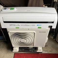 佐賀中古エアコン、アイリスオーヤマ2019年2.2KW86番税込取付込