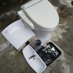 (決まりました)TOTO手洗い付きタンク+便器 床排水