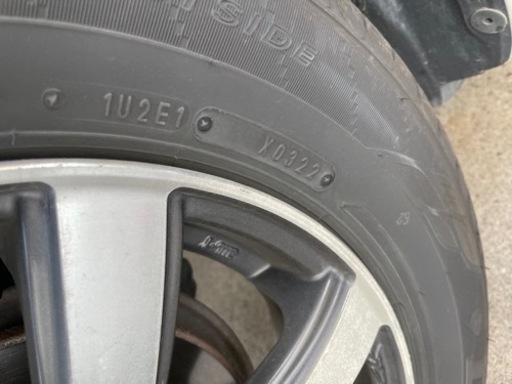 145/80r13 ホイールセット　タイヤバリ溝