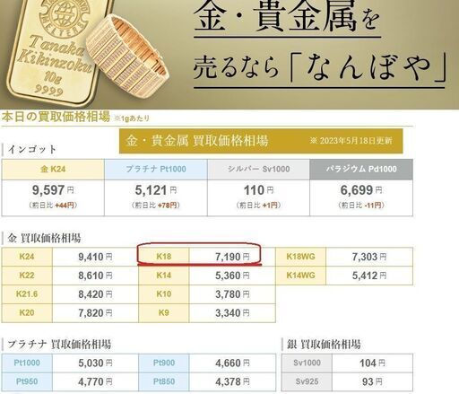 #18金1.5gに瑪瑙（めのう）のポーロタイ【新品】