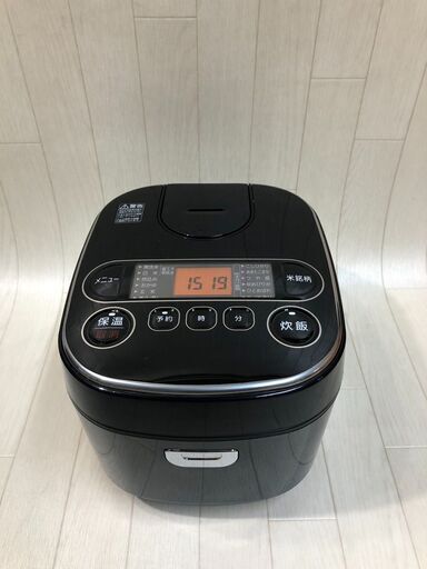 \tA2890\tアイリスオーヤマ　炊飯器　5.5合　1.0L\t2019年製