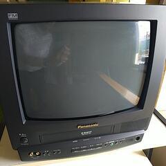 昔懐かしいビデオプレーヤー内臓型テレビ