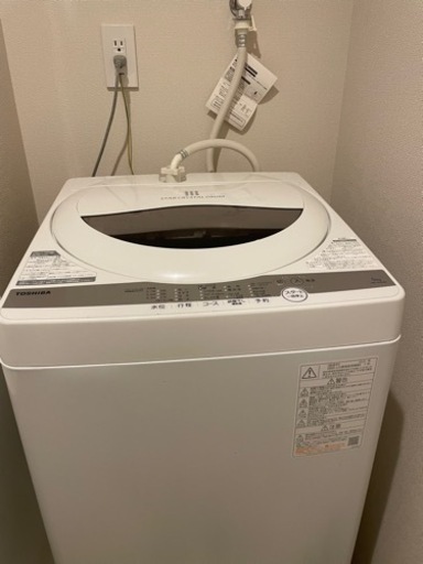 東芝　洗濯機　2021年製