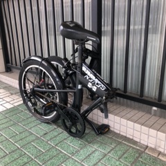 🔹折りたたみ自転車🔹HUMMER 極太タイヤ。定価 : 35,700円。