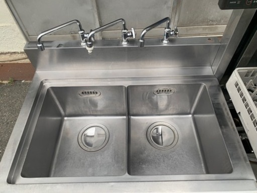 動確済み】ホシザキ 業務用食器洗浄機 JWE-580UA(60Hz専用) 二槽 