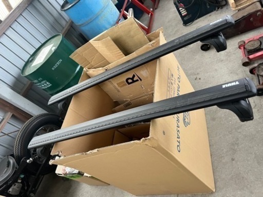 thule キャリア　メルセデス　ベンツ　Eクラス W211 スーリーベースキャリア　イノー　usdm