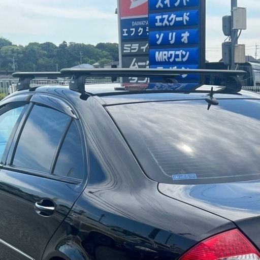 thule キャリア　メルセデス　ベンツ　Eクラス W211 スーリーベースキャリア　イノー　usdm