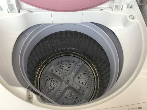 シャープ　ES-GE6A　洗濯機　6キロ　2017年製　中古品　【ハンズクラフト宜野湾店】