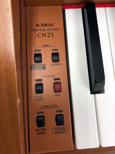 【1F・税込み】KAWAI カワイ 88鍵 電子ピアノ CN21C チェリー調 動作確認済み【PayPay使えます】