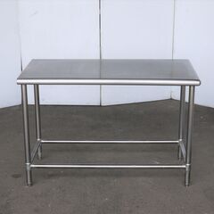 ヤ取終了6/2】≪yt681ジ≫ 業務用ステンレス作業台 1200x600x800 右