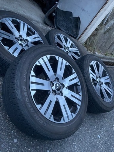 ⭐️225/55R18 デリカd5 純正ホイール 美品⭐️