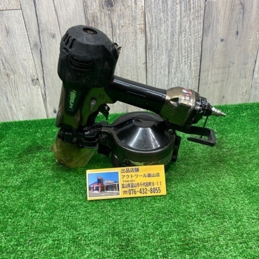 中古品△HiKOKI(ハイコーキ) 高圧ロール釘打機 パワー切替機構・エアダスタ付 NV50HR2(S)△D△IT7UKVR1D13F