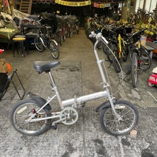 【3372】折り畳み　16インチ　6,100円（防犯・税込）