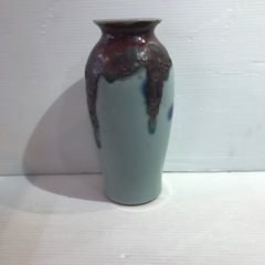 #7542 山崎光洋作 花瓶 美品