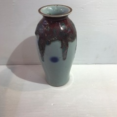 #7542 山崎光洋作 花瓶 美品