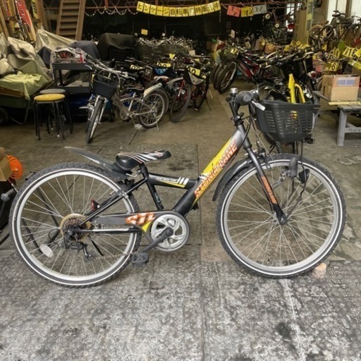 【3374】子供車　ブリヂストン　24インチ　9,400円（防犯・税込）