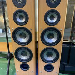 愛品館八千代店】KENWOODトールボーイ型スピーカー（ペア）LS-V530-W