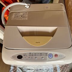 三洋電機 SANYO ASW-50K 5.0kg 全自動洗濯機
