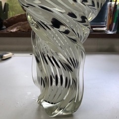 昭和中期のガラス工芸　　花瓶　その３