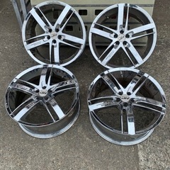 HP DESIGNメッキホイール19-8J 5穴P.S.D100 4本